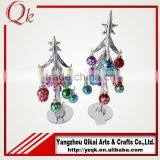 CE/ROHS Approved Glass Christmas Tree With Glass Pendants