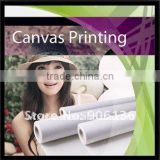 240g High glossy 100% polyester art canvas roll manufacturer