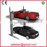 PTJ201 smart parking lift/double post simple parking lift/ two post easy parking system for car park