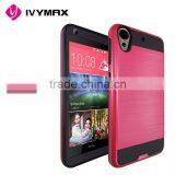 Red on Black Dual Hybrid Slim Armor Case Cover For HTC Desire 626 626s Phone Quality Choice