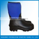 men high heel rubber safety work boots
