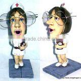 Polyresin Glasses Holder for Decoration