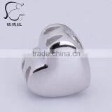 Stamped Genuine Heart Shape 925 Sterling Silver Charms thumbnail-2