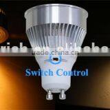 7W GU10 Color Temperature Adjustable LED Spotlight thumbnail-5