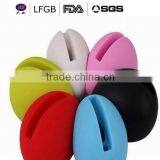 100% food grade silicone cell phone loudspeaker,silicone mobile phone speaker