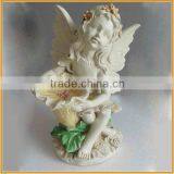 Lovely Angel Resin Angel Figurine for Home Decor
