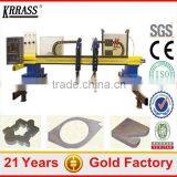 CE Certification CNC gantry type cutting machine , cnc machine aluminum plasma cutting tools