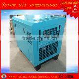7.5kw 10hp Lubricated Lubrication Style and AC Power Power Source High Flow Air Compressors thumbnail-2