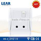 Newest Design V6-3 Series Sockets and Switches