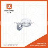 Various Side Mount Glass Shelf Brackets Cabinet Door Glass Holder thumbnail-5