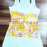 "100% ORGANIC COTTON SEQUENCE WITH PRINTED TANK TOP " thumbnail-1