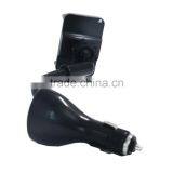 Newest Multi-angle Double USB Ports Power 2.1A Car Charger Holder thumbnail-2