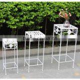 Newest Garden Metal Flower Pot Stand for Wedding Decoration thumbnail-3