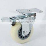 Swivel Polypropylene Caster With Double Brake thumbnail-1