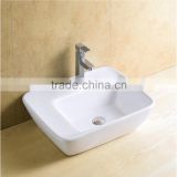 China Fashionable Rectangular Wash Ceramic Basin