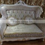 Modern France Wooden Fabric Sofa Set Living Room Design thumbnail-3