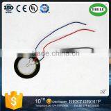 FT-35T-2.5B1W100 Silver 35mm Piezo Ceramic Element With Wire (FBELE)