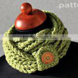 Chain Crochet Infinity Noodle Scarf thumbnail-1