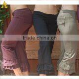 Fashionable custom made yoga bloomers pants