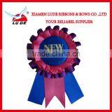 Factory High Quality Green Award Ribbon Rosette Wholesale thumbnail-2