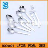 Home Design Round Handle Stainless China Flatware Set thumbnail-1