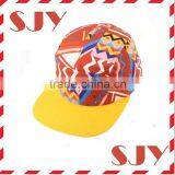Blank Wholesale Custom 5 Panel Snapback Hat thumbnail-3
