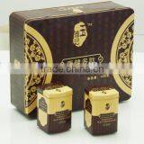 Customized Tea Caddy Metal Box Tin Can