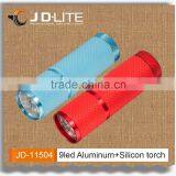 9 Led Wholesale Led Flashlight Soft Touch Light Switch Pocket Flashlight