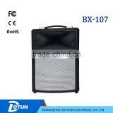 8 Inch Wooden Portable Trolley Bass Speaker With Bluetooth Wireless BX-107 thumbnail-1