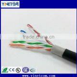 Outdoor / Exterior Cat 6 UTP Solid Bare Copper LAN Ethernet Cable 100% Pass Fluke Test