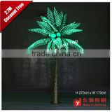 2.7m Artificial led COCONUT tree light/ lamp for outdoor park decoration led coconut palm tree light