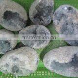 Charming Natural Blue Celestine Stone Crystal Geode for Hot Sale thumbnail-6