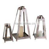 Pyramid Garden Stainless Steel Candle Lantern 1002 thumbnail-2