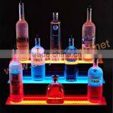 Whole Bend Acrylic Wine Bottles Display Rack thumbnail-2