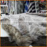 Mink Faux Fur Throw Luxury Plush Blanket in Brown Taupe thumbnail-4