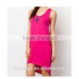 Wholesale Women Essential Printed Tail Dress Sleevesless Casual Wear Women Dress thumbnail-2