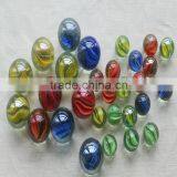 glass marbles with 8 petals high quality
