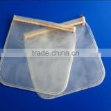 Drawstring nylon filter tea bag/tea bag nylon mesh/food grade nylon mesh nut milk bag