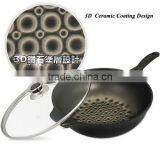 3D Ceramic Alu Frying Pan(Invention Patent Granted in China,2013 Perfect TV Shopping Cookware) thumbnail-2