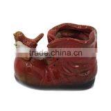 Hot Sale Customzied Color Glazed Ceramic Chinese Ceramic Flower Pot Ceramic Boot thumbnail-1