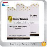 RFID Card Business Card Holder Rfid Blocking Sleeves Including 10 Credit Card Sleeves and 2 Passport Protector