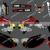 (fly Star) TEAM GRAPHICS & BACKGROUNDS Kits FOR HONDA CR125 CR250 2002 2003 2004 2005 2006 2007 2008 2009 2010 2011 2012DST0153 thumbnail-1