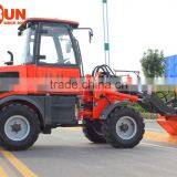 Qingdao Everun 1.2 Ton Mini Snow Blower Front Loader With Euroiii Engine thumbnail-6