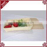 Rattan Washable Top Quality Woven Large Sizestorage Shopping Basket for Wholesale