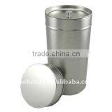 With Inner Lid Round Tea Tin Box thumbnail-1