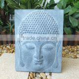 Fiberglass Buddha Head Wall Plaque for Wall Decoration thumbnail-2
