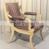 Spanish Style Hand Carved Wooden Chair thumbnail-1