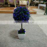 Colorful Decorative Artificial Grass Ball Witn Imitation Ceramic thumbnail-5