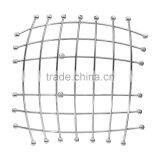 Chromed Steel Silver Fruit Basket WI0073 - Kitchen 40cm * 10cm Wire Stand thumbnail-5