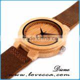High Quality Mens Watches Automatic Wood Watch , Wood Face Watch thumbnail-3